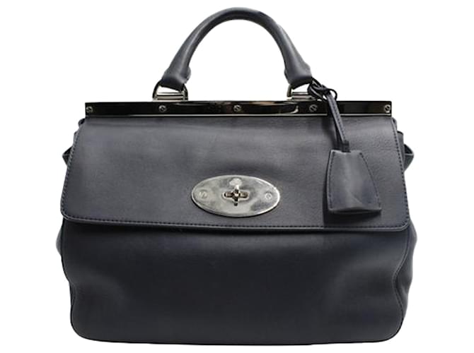 Mulberry Suffolk Blue Handbag Leather  ref.1242659