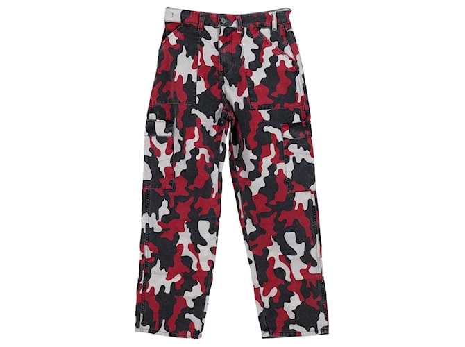 Tommy Hilfiger Womens Limited Edition Camo Carpenter Trousers Multiple colors Cotton  ref.1242717