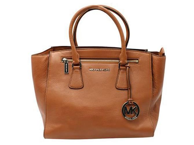 Michael Kors Brown Sophie Satchel Convertible Bag Leather  ref.1242726