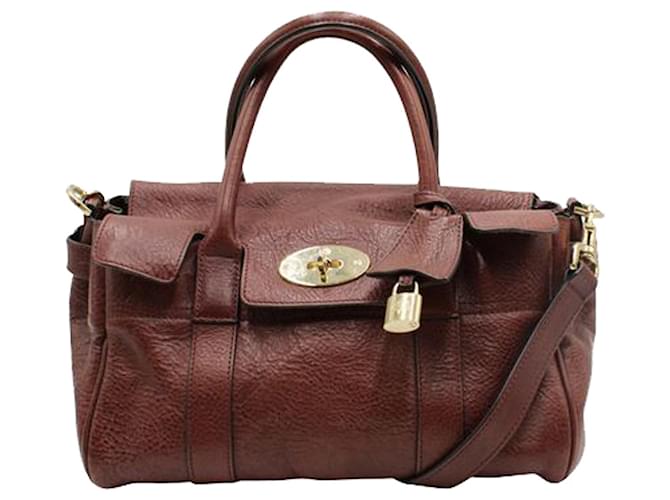Mulberry Small Bayswater In Classic Grain Leather Brown  ref.1242735