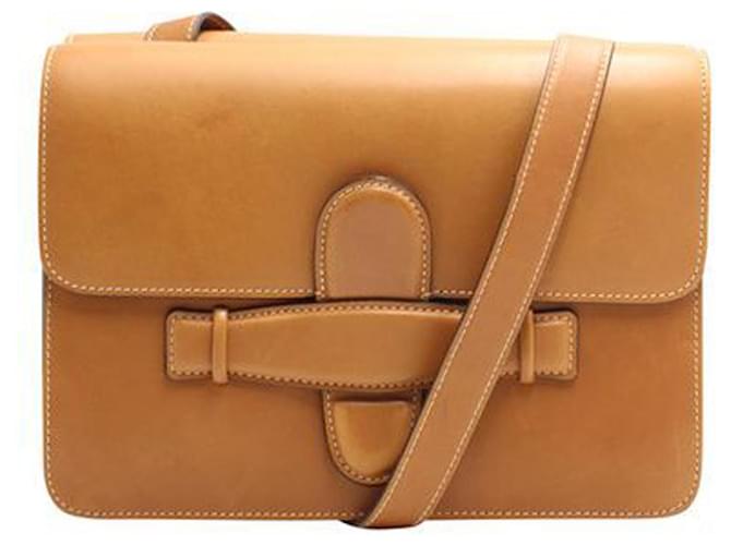 Céline Medium Symmetrical Bag Brown Leather  ref.1242738