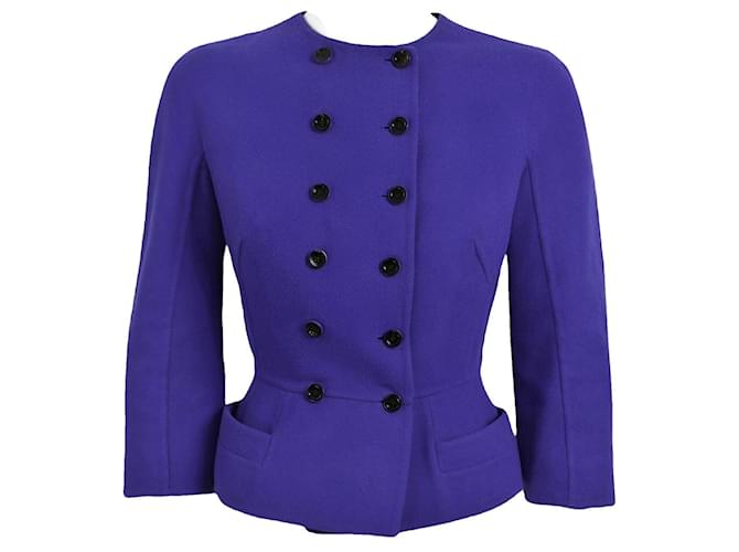 Dior chaqueta de sport Púrpura Lana  ref.1242812