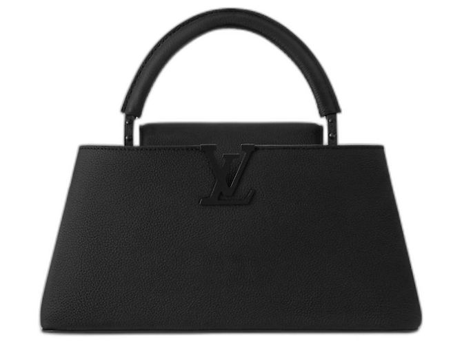 Louis Vuitton LV Capucines Leste-Oeste MM Preto