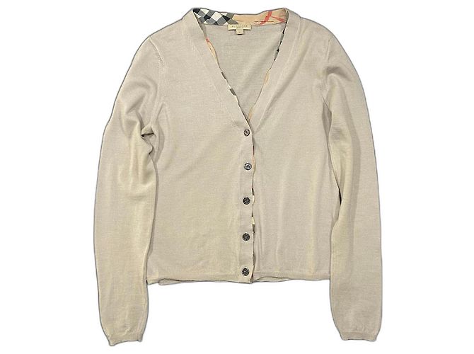 Burberry Strickjacke Beige 