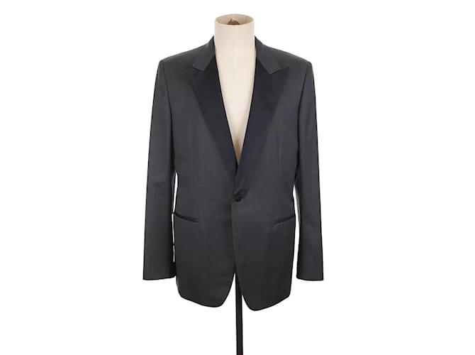 Hermès Wool jacket Blue  ref.1242968