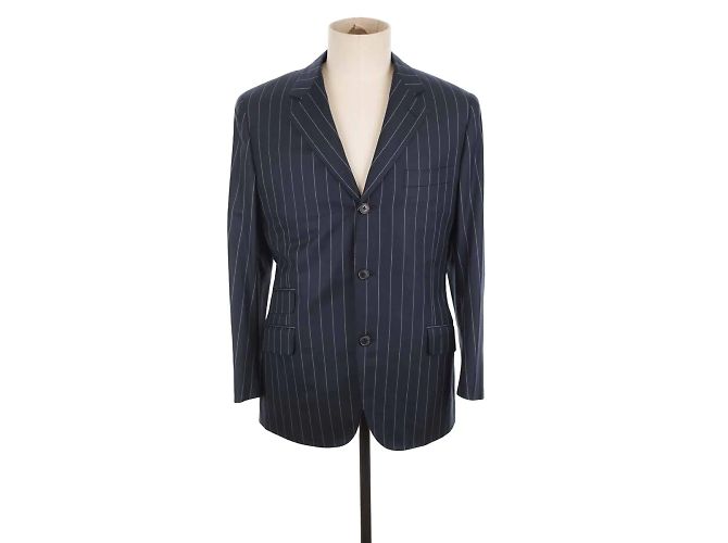 Hermès Wool jacket Blue