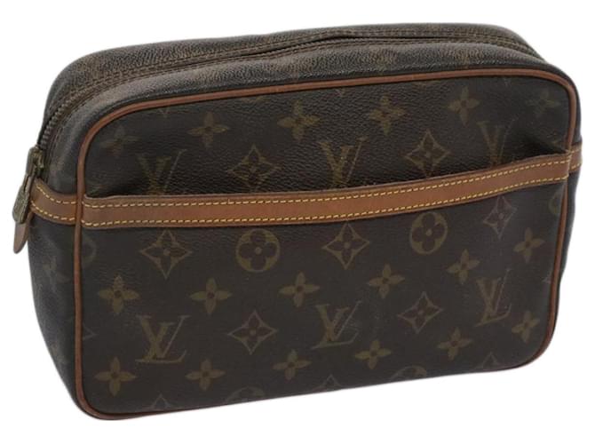 Louis Vuitton Monogram Compiegne 23 Clutch Bag M51847 LV Auth am5682 Cloth  ref.1242997