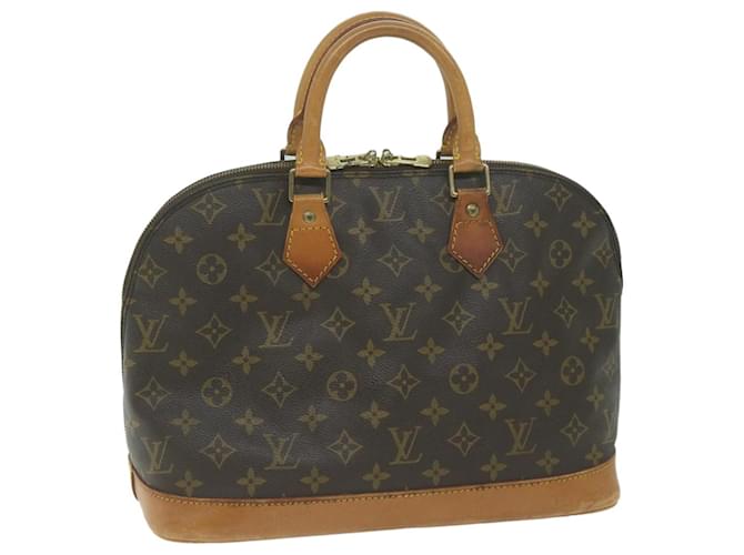 LOUIS VUITTON Monogramm Alma Handtasche M.51130 LV Auth 65694 Leinwand  ref.1243008