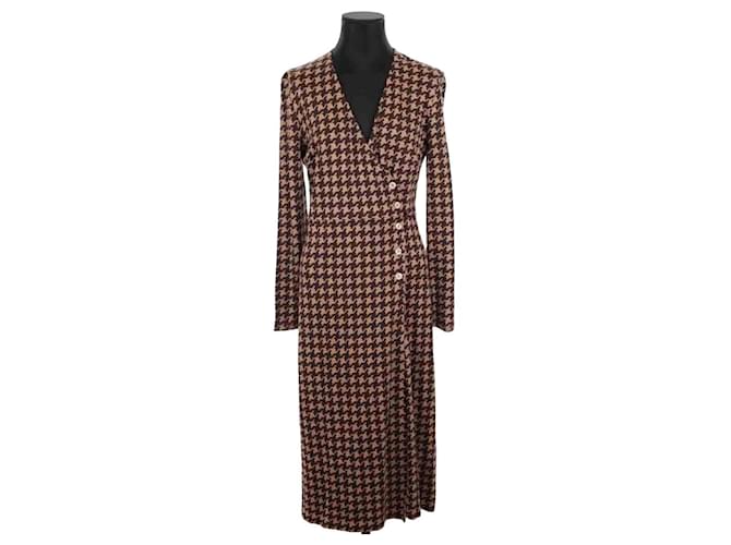 Rouje Brown dress Viscose  ref.1243025