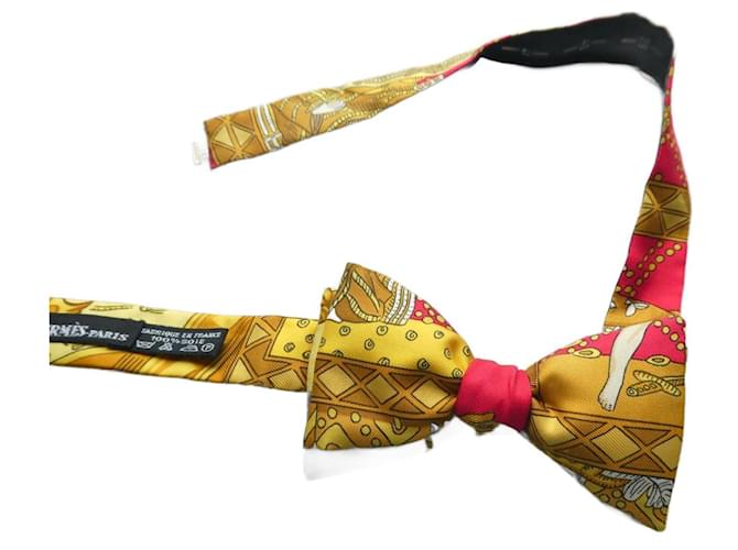 papillon di Hermès Multicolore Seta  ref.1243111
