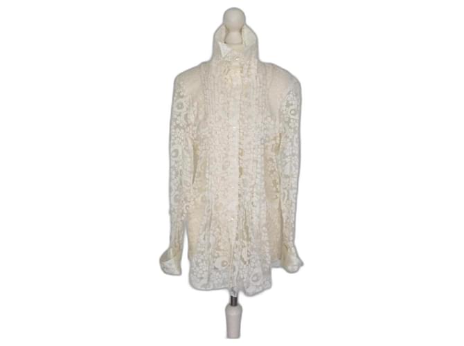 Junya Watanabe top Cream Nylon  ref.1243113