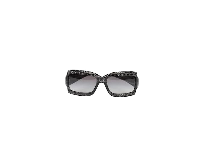 Chanel Sonnenbrille Schwarz Kunststoff  ref.1243140