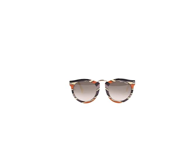 Emilio Pucci Brown sunglasses Plastic  ref.1243144