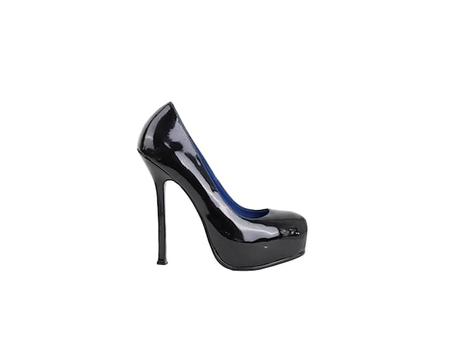 Saint Laurent patent leather heels Black  ref.1243149