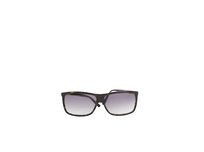 Gucci Sonnenbrille Schwarz Kunststoff  ref.1243152