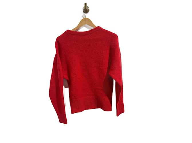 ISABEL MARANT ETOILE  Knitwear T.International XS Wool Red  ref.1243161
