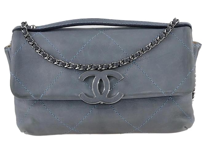 Chanel Mini Hamptons Cc Flap Bag Leather  ref.1243235