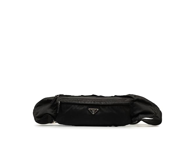 Black Prada Tessuto Belt Bag Cloth  ref.1243305