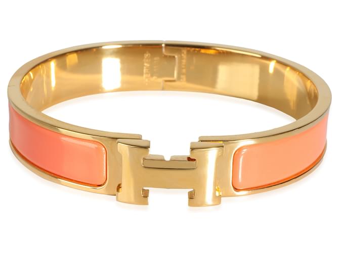 Hermès Clic H-Armband vergoldet  ref.1243340