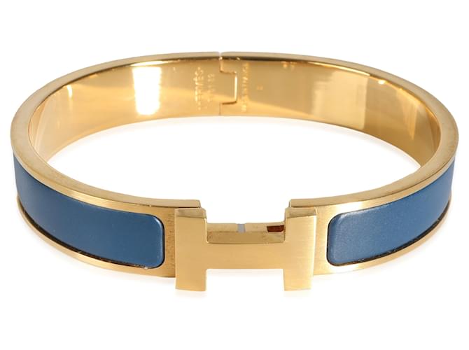Hermès Clic H Bracelet in  Gold Plated Gold-plated  ref.1243342