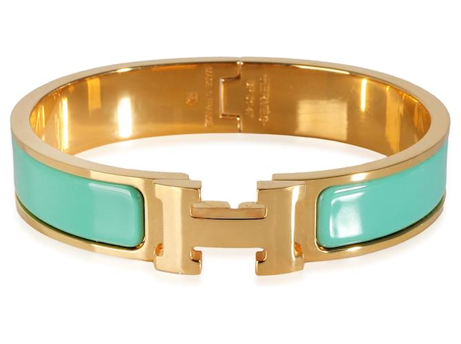 Hermès Clic H Bracelet in  Gold Plated Gold-plated  ref.1243380