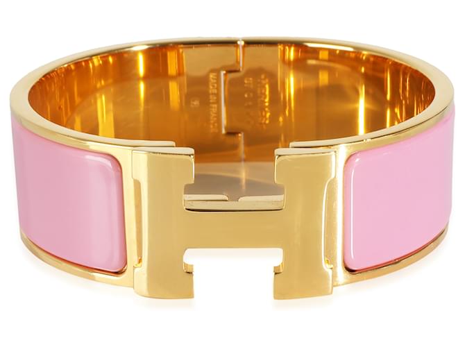 Hermès Clic Clac Bracelet in  Gold Plated Gold-plated  ref.1243381