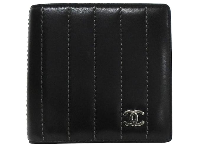 Chanel Mademoiselle Black Leather  ref.1243500