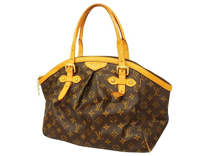 Louis Vuitton Tivoli Brown Cloth  ref.1243539