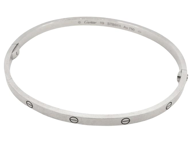 Cartier Love Silvery White gold  ref.1243585