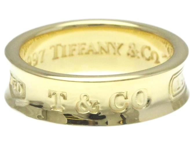 TIFFANY & CO 1837 Dourado Ouro amarelo  ref.1243625