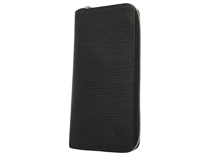 Louis Vuitton Zippy Wallet Vertical Black Leather  ref.1243634