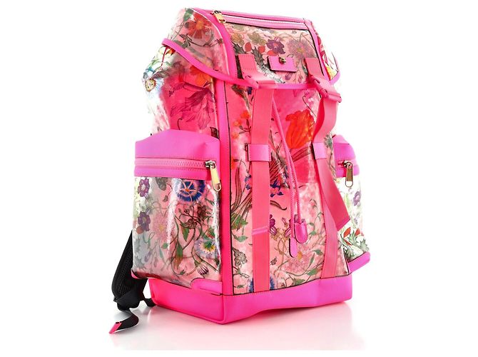 Mochila Gucci Primavera Verão 2019 Flora Multicor