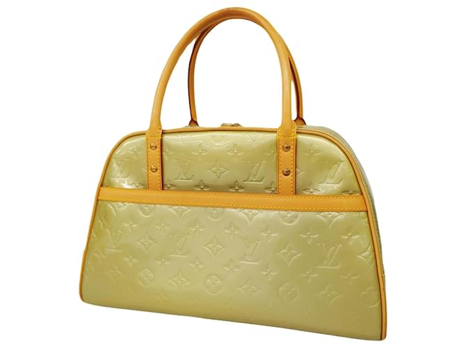 Louis Vuitton Tompkins Square Grey Patent leather  ref.1243654