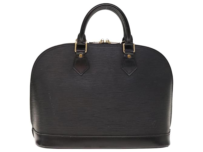 Louis Vuitton Alma Black Leather  ref.1243658