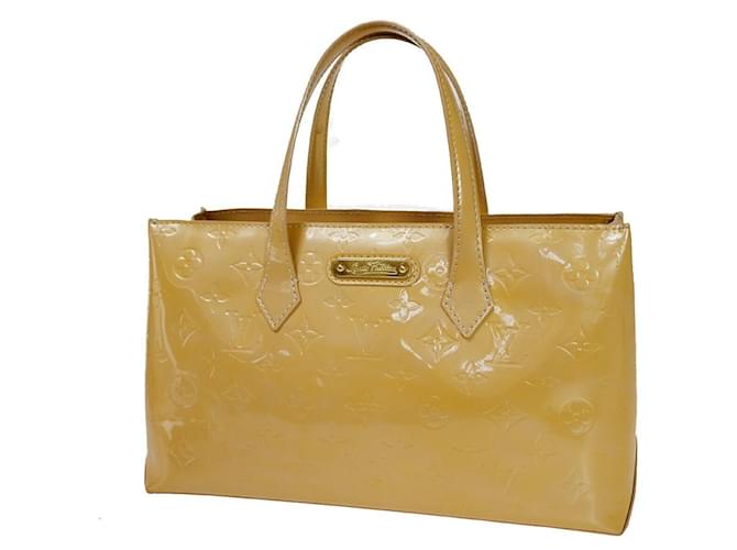 Louis Vuitton Wilshire Beige Patent leather  ref.1243702
