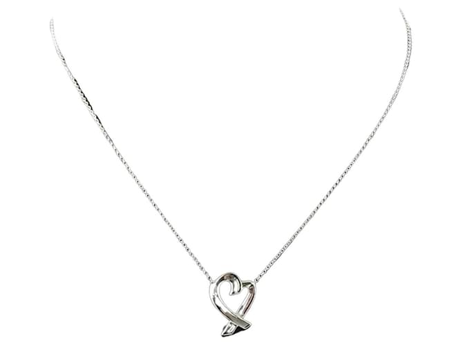 Tiffany & Co corazón amoroso Plata Plata  ref.1243735