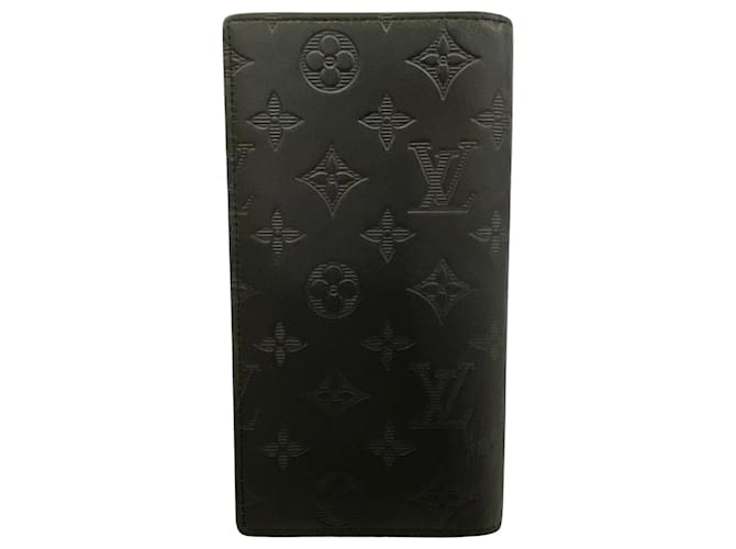 Louis Vuitton Brazza Black Leather  ref.1243737
