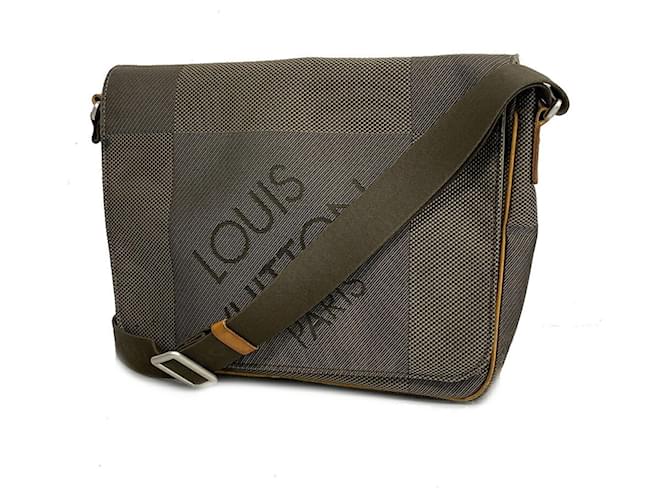 Louis Vuitton Messenger Marrom Lona  ref.1243791