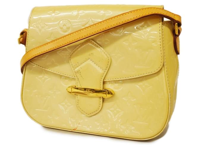 Louis Vuitton Bellflower Yellow Patent leather  ref.1243834