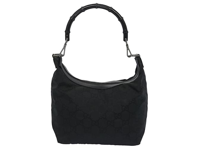 Gucci Bamboo Synthétique Noir  ref.1243890