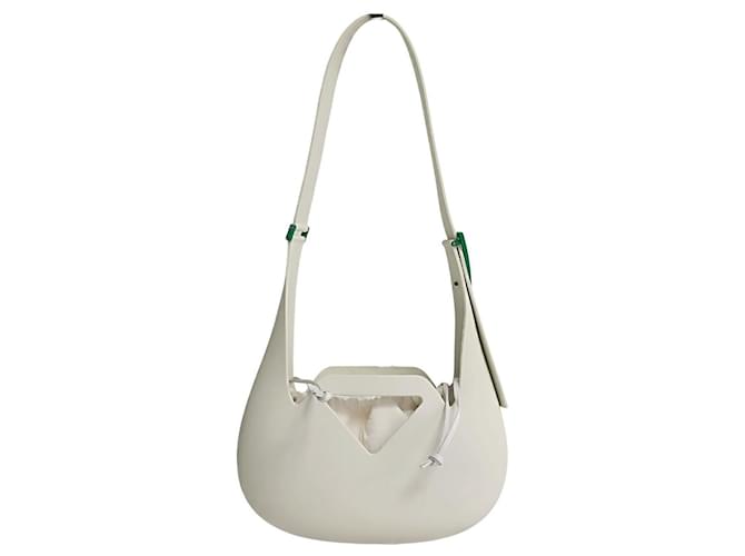 Bolsa Bottega Veneta Small Punch Rubber em borracha branca Branco Plástico  ref.1244021