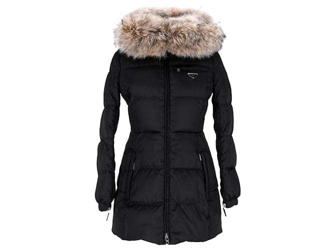 Fur Jacket Winterjacke Prada Damen Jacken Für Damen Von Prada Farfetch