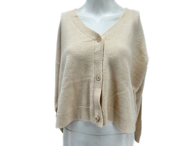 Autre Marque Nicht signiert / Unsignierte Strickwaren T.International S Polyester Beige