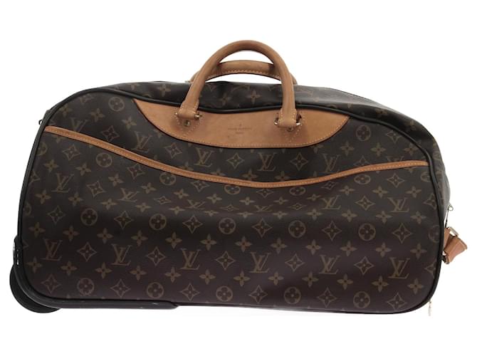 LOUIS VUITTON  Travel bags T.  cloth Brown  ref.1244181