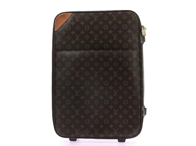 LOUIS VUITTON  Travel bags T.  cloth Brown  ref.1244184