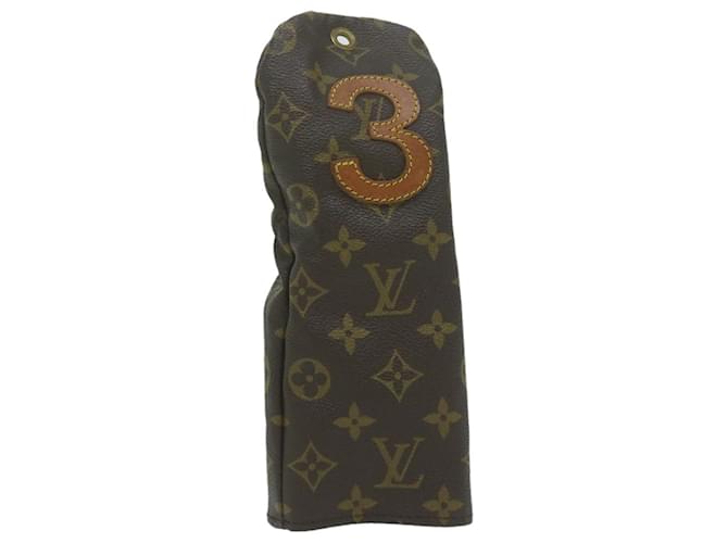 Louis Vuitton Etui à balles de golf Brown Cloth  ref.1244242