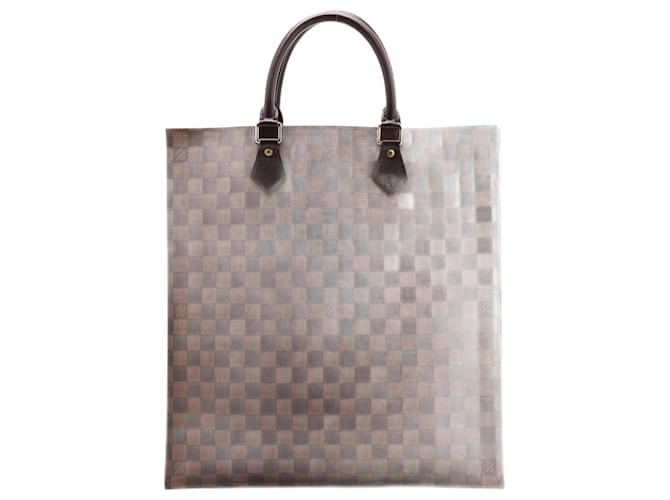Louis Vuitton Sac plat Brown Cloth  ref.1244305