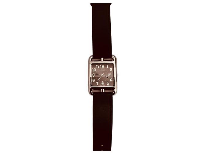 Hermès Cabo Cod GM Preto Aço