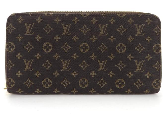 Louis Vuitton Zippy Wallet Toile Marron  ref.1244637