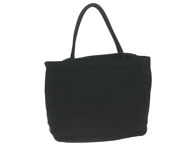 PRADA Hand Bag Nylon Black Auth 66002  ref.1244666